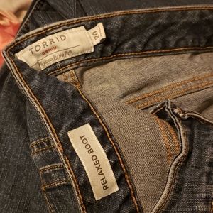 Torrid size 20 Dark Relaxed Boot